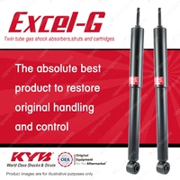 2x Rear KYB Excel-G Shock Absorbers for Toyota Landcruiser Prado 120 Series