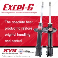 2x Front KYB Excel-G Strut Shock Absorbers for Toyota Corolla EL41R Starlet EP82