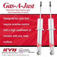 2x Front KYB Gas-A-Just Shock Absorbers for Toyota Supra JZA80R I6 RWD Coupe