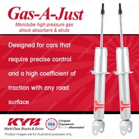 2x Rear KYB Gas-A-Just Shock Absorbers for Toyota Supra JZA80R I6 RWD Coupe