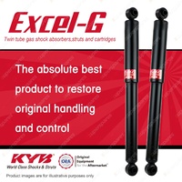 2x Rear KYB Excel-G Shock Absorbers for Volkswagen Crafter 2E 35 RWD 07-12