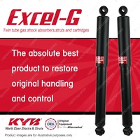 2x Rear KYB Excel-G Shock Absorbers for Volkswagen Crafter 2E 50 2.5 DT5 RWD