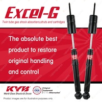 2x Rear KYB Excel-G Shock Absorbers for Volkswagen Golf Mkl 1.6 I4 FWD Hatch