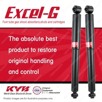 2x Rear KYB Excel-G Shock Absorbers for Volkswagen LT46 2D RWD 2.5 2.8 03-07