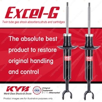 2x Front KYB Excel-G Shock Absorbers for Volkswagen Passat 3B I4 FWD Sedan