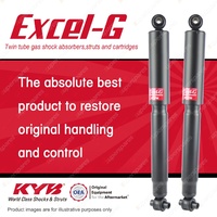 2x Rear KYB Excel-G Shock Absorbers for Volvo 740 940 960 RWD All Styles 85-96