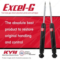 2x Rear KYB Excel-G Shock Absorbers for Volvo XC70 S80 DT5 Sedan Wagon 2005-On