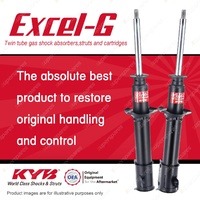 2x Front KYB Excel-G Strut Shock Absorbers for Daihatsu Cuore L701 Handivan