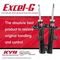 2x Front KYB Excel-G Strut Shock Absorbers for Hyundai Veloster FS FWD Coupe