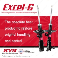 2x Front KYB Excel-G Strut Shock Absorbers for Honda CRZ ZF1 LEA1 LEA3 1.5 FWD