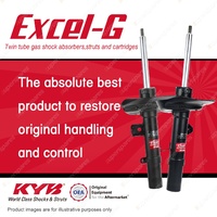 2x Front KYB Excel-G Strut Shock Absorbers for Honda Accord CR2 2.4 FWD Sedan