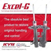 2x Front KYB Excel-G Strut Shock Absorbers for Mazda CX-3 DK PE-VPS SKYACTIV SUV