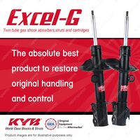 2x Front KYB Excel-G Strut Shock Absorbers for Honda Odyssey RC1 2.4 FWD Wagon