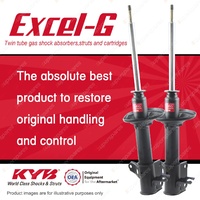 2x Rear KYB Excel-G Strut Shock Absorbers for Mazda 323 BA 2.0 V6 FWD All Styles