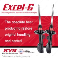 2x Front KYB Excel-G Strut Shock Absorbers for Holden Captiva CG II 5 Maxx