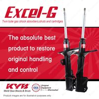 2x Front KYB Excel-G Strut Shock Absorbers for Toyota Estima ACR40R 4WD Wagon