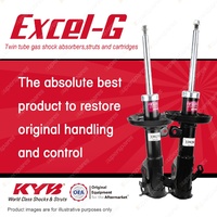 2x Front KYB Excel-G Strut Shock Absorbers for Honda Civic FB2 1.8 FWD Sedan