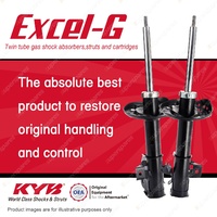 2x Front KYB Excel-G Strut Shock Absorbers for Honda Civic FK2 1.8 FWD Hatch