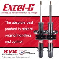 2x Front KYB Excel-G Strut Shock Absorbers for AUDI A1 8X 1.4 FWD All Styles