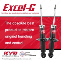 2x Rear KYB Excel-G Shock Absorbers for Subaru Liberty YA9 2.5 AWD Wagon