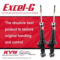 2x Rear KYB Excel-G Shock Absorbers for Honda Odyssey RB3 2.4 FWD Wagon
