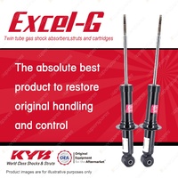 2x Rear KYB Excel-G Shock Absorbers for Dodge Caliber PM FWD Hatchback