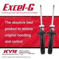 2x Front KYB Excel-G Shock Absorbers for AUDI A6 C7 A7 4G FWD AWD 11-ON