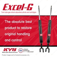 2x Front KYB Excel-G Shock Absorbers for AUDI A6 C6 FWD All Styles 06-11