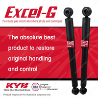 2x Rear KYB Excel-G Shock Absorbers for Suzuki Wagon R MA61S 1 FWD Wagon