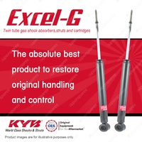 2x Rear KYB Excel-G Shock Absorbers for Mitsubishi RVR N23WG 2 4WD Wagon