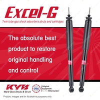 2x Rear KYB Excel-G Shock Absorbers for Honda Civic FD3 1.3 FWD Sedan