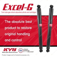 2x Rear KYB Excel-G Shock Absorbers for Nissan Navara D23 NP300 RWD 15-ON