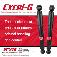 2x Rear KYB Excel-G Shock Absorbers for Holden Astra AH 2.0 Hatchback