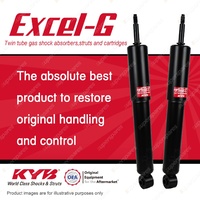 2x Front KYB Excel-G Shock Absorbers for Toyota Landcruiser 100 105 Series IFS