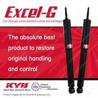 2x Rear KYB Excel-G Shock Absorbers for Toyota Landcruiser 100 105 Series IFS