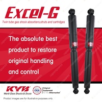 2x Rear KYB Excel-G Shock Absorbers for Ford Ranger PJ PK All Styles 07-11