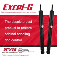 2x Rear KYB Excel-G Shock Absorbers for Toyota Landcruiser URJ202 UZJ200 VDJ200