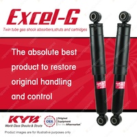 2x Rear KYB Excel-G Shock Absorbers 345701 for Fiat Ducato 2.3 3.0 DT4