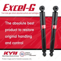 2x Rear KYB Excel-G Shock Absorbers for Suzuki Alto GF 1 FWD Hatchback