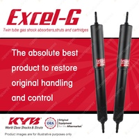 2x Rear KYB Excel-G Shock Absorbers for Toyota Hiace KZH100R 3 RWD Van 95-04