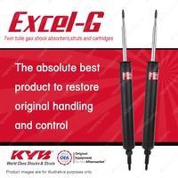 2x Rear KYB Excel-G Shock Absorbers for BMW 323i E90 330D E90 RWD Sedan