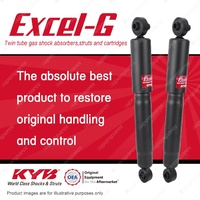 2x Rear KYB Excel-G Shock Absorbers for KIA Soul AM D4FB G4FC Hatchback 09-10