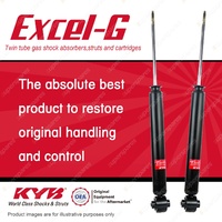 2x Rear KYB Excel-G Shock Absorbers for KIA Sportage SL D4HA G4KE AWD