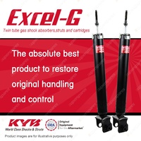 2x Rear KYB Excel-G Shock Absorbers for Nissan 370Z Z34 3.7 RWD Coupe