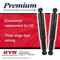 2x Rear KYB Premium Shock Absorbers for Toyota Dyna BU20 BU30 BU32 RU20 WU50