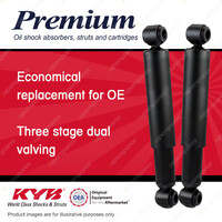 2x Rear KYB Premium Shock Absorbers for Toyota Dyna YY211 2 All Styles Double