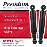 2x Rear KYB Premium Shock Absorbers for Daihatsu Delta OE 48531-37010