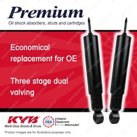 2x Front KYB Premium Shock Absorbers for Daihatsu Delta All Styles