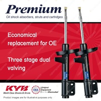 2x Rear KYB Premium Shock Absorbers for Daihatsu Delta OE 48530-87311