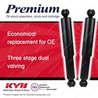 2x Rear KYB Premium Shock Absorbers for Toyota Dyna D4 I4 All Styles